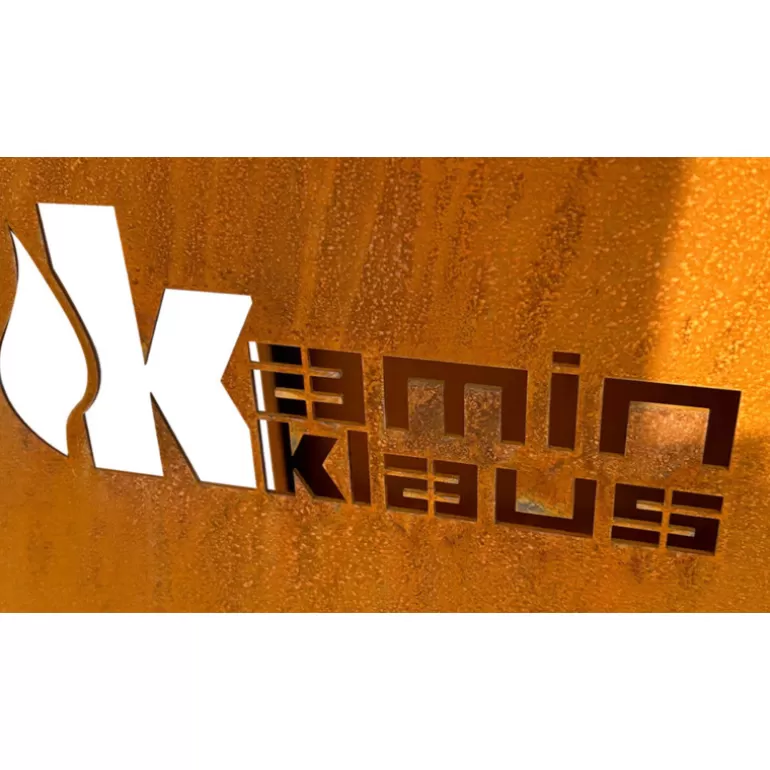 Brasero corten de cuisine pour extérieur - Kamin Karl 4<Meubles Moss Online