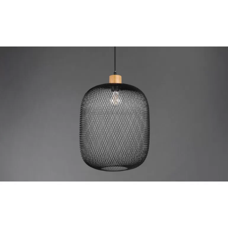 Calimero - Suspension en métal noir mat<Meubles Moss Cheap