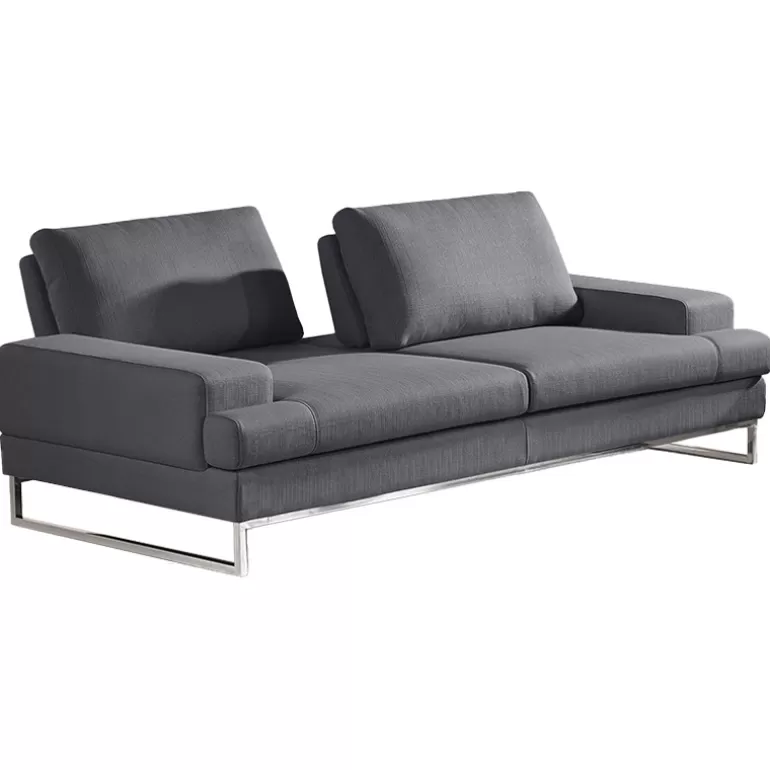 Canapé 3 places tissu avec dossiers modulable - Borgas<Meubles Moss Clearance