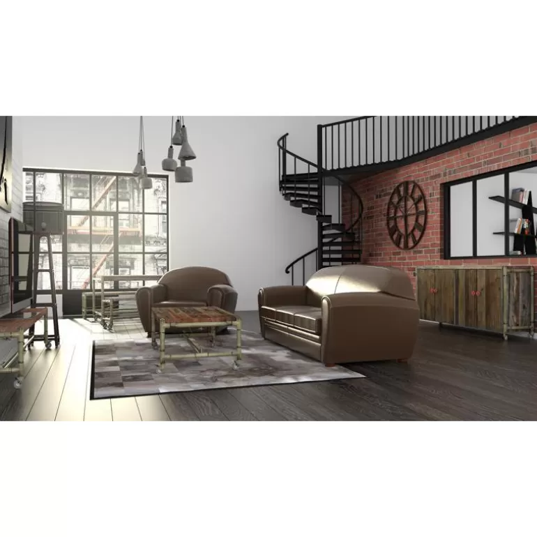 Canapé club 2 places vintage - Jazzy<Meubles Moss New