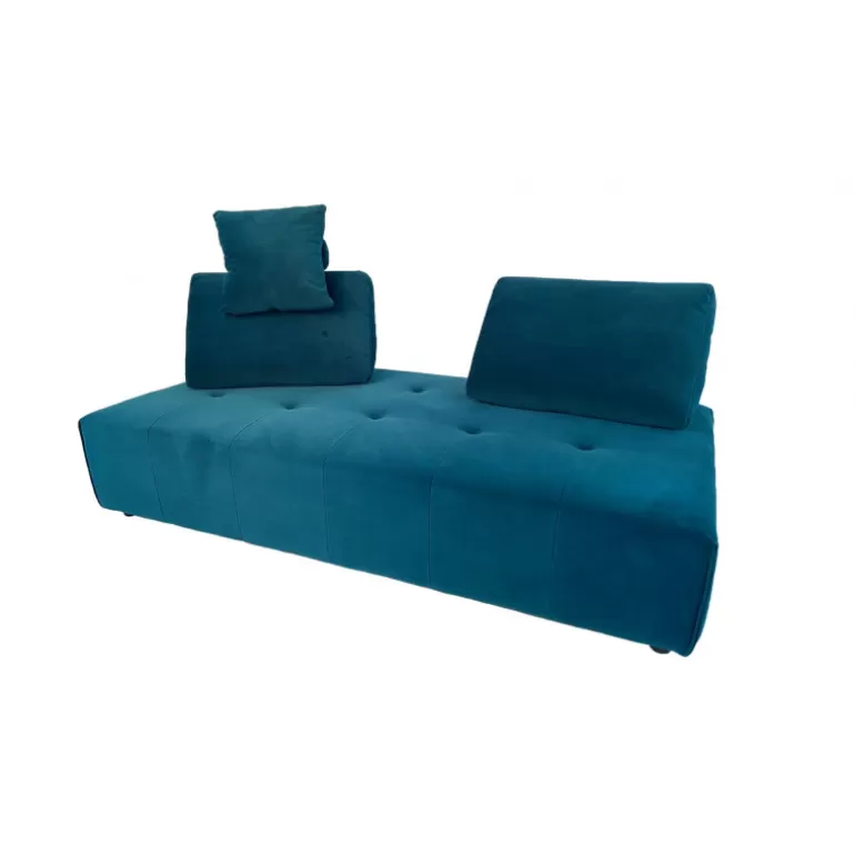 Canapé modulable en velours - Bonin<Meubles Moss Cheap