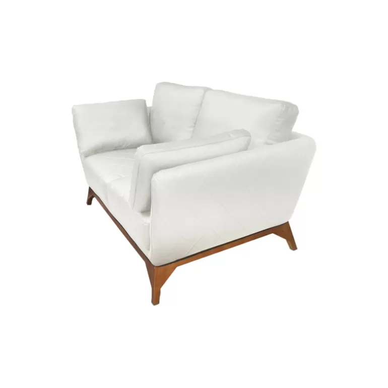 Canapé scandinave cuir 2 places - Bergen<Meubles Moss Cheap