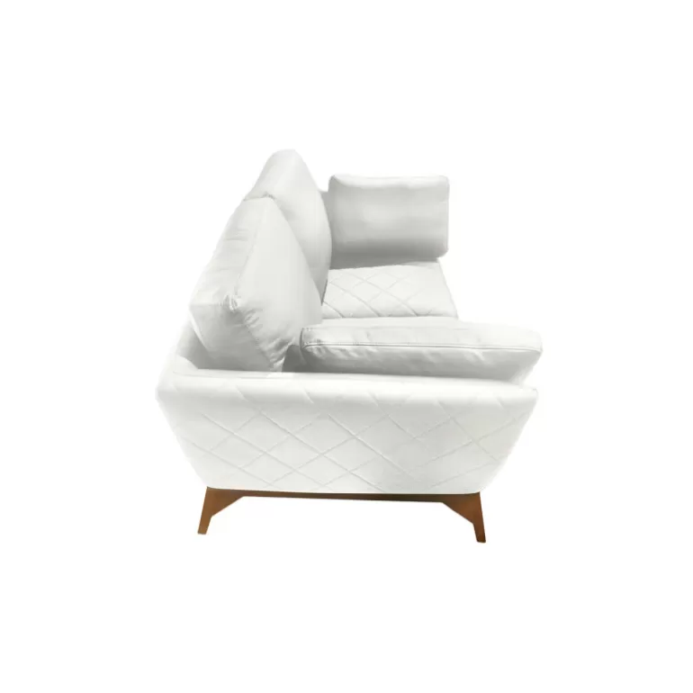 Canapé scandinave cuir 2 places - Bergen<Meubles Moss Cheap