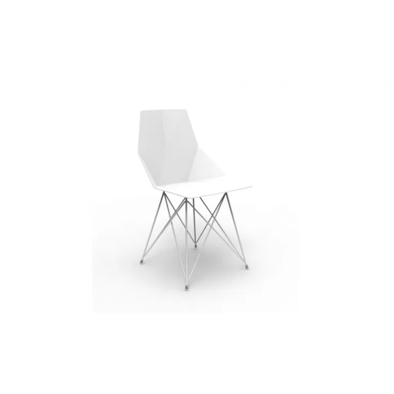 Chaise design avec pied Inox Vondom - FAZ<Meubles Moss Cheap