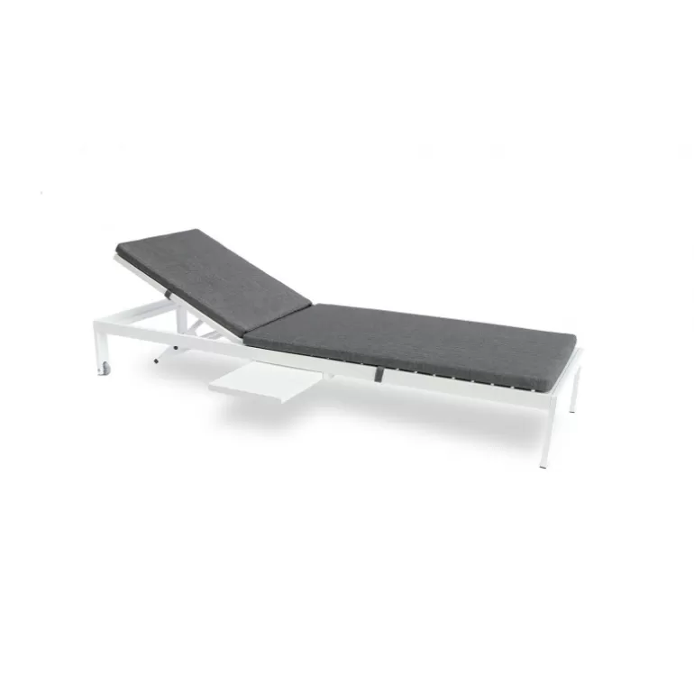 Chaise longue en aluminium - Amarel<Meubles Moss Store