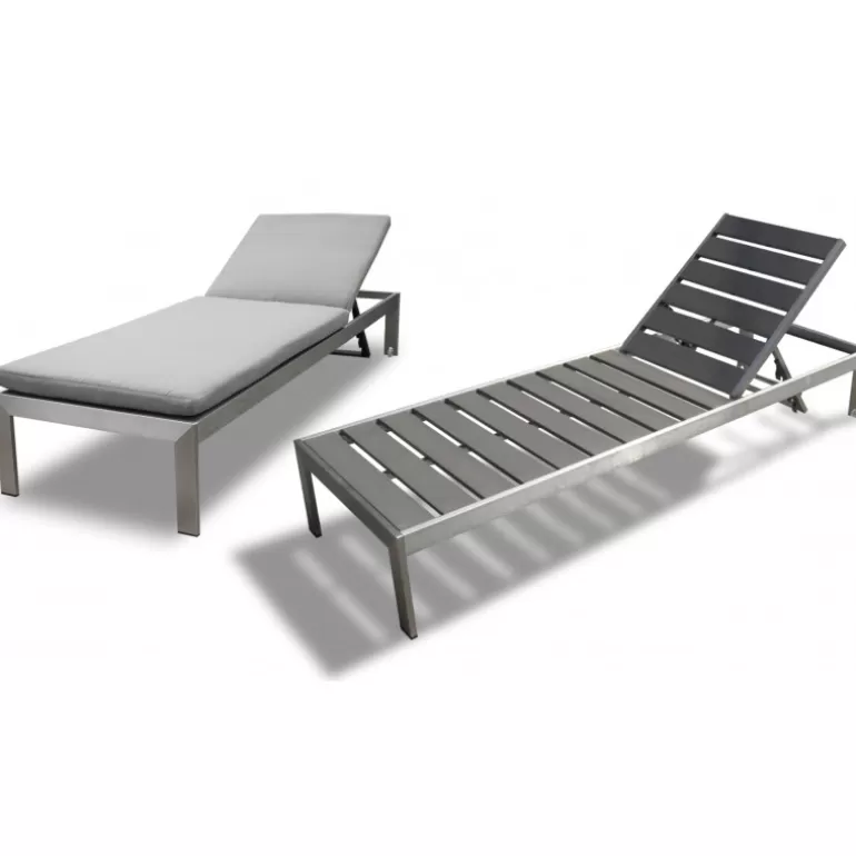 Chaise longue en aluminium - Irwan<Meubles Moss Shop