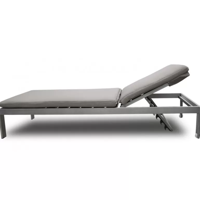 Chaise longue en aluminium - Irwan<Meubles Moss Shop