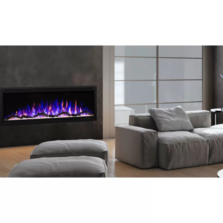 Cheminée électrique encastrable 127 cm - Kamin CADIX 50<Meubles Moss Best Sale