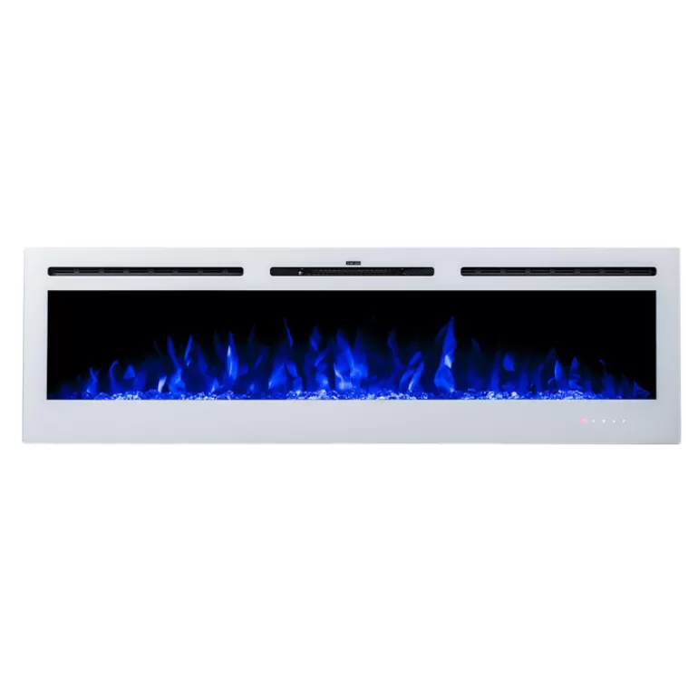 Cheminée électrique encastrable - Kamin NICE 72 white<Meubles Moss Cheap