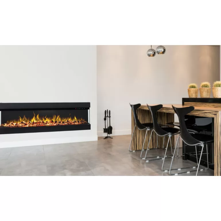 Cheminée électrique encastrable 3D - Kamin Milano 72<Meubles Moss Store