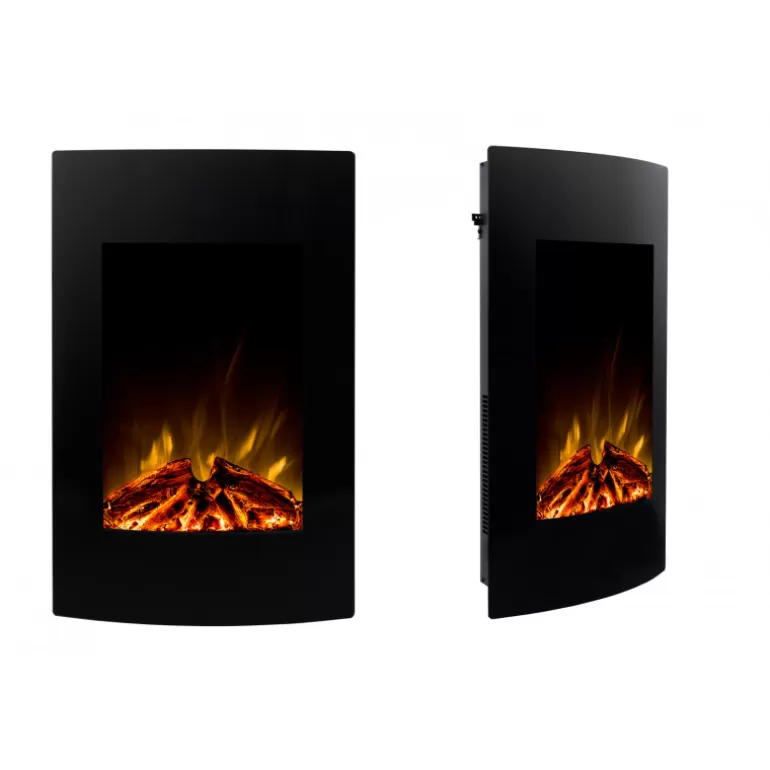 Cheminée électrique verticale à LED - Kamin vertical 23<Meubles Moss Best