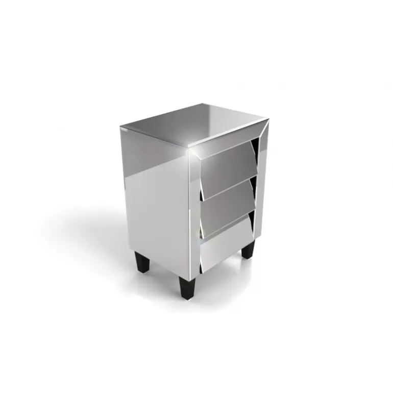 Chevet miroir - Inesia<Meubles Moss Shop