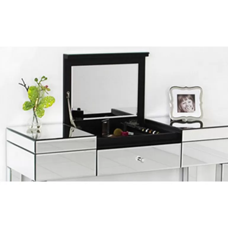 Coiffeuse design miroir - Janna 100cm<Meubles Moss Best Sale