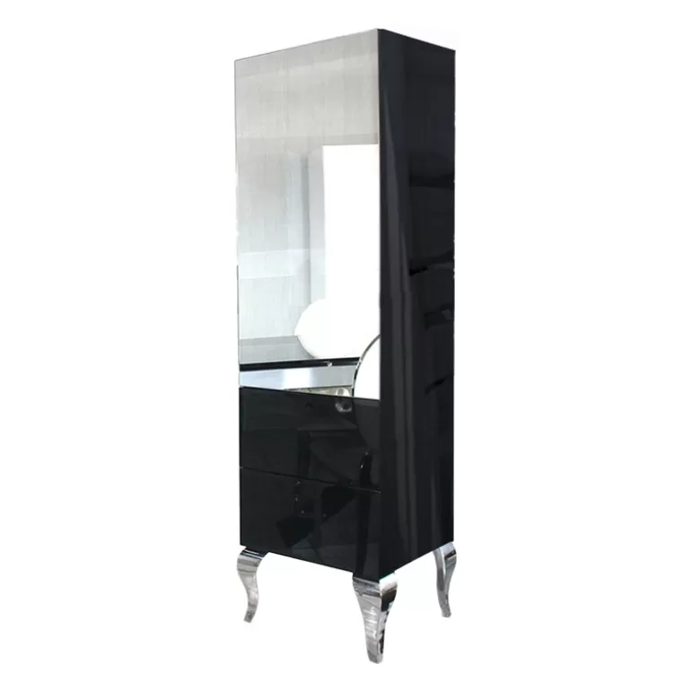 Colonne de rangement laquée baroque moderne - Betty<Meubles Moss Clearance