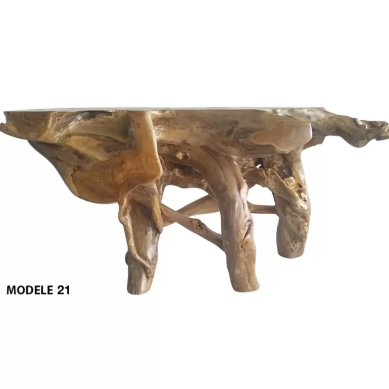 Console en racine naturelle - Bali 160cm<Meubles Moss Cheap