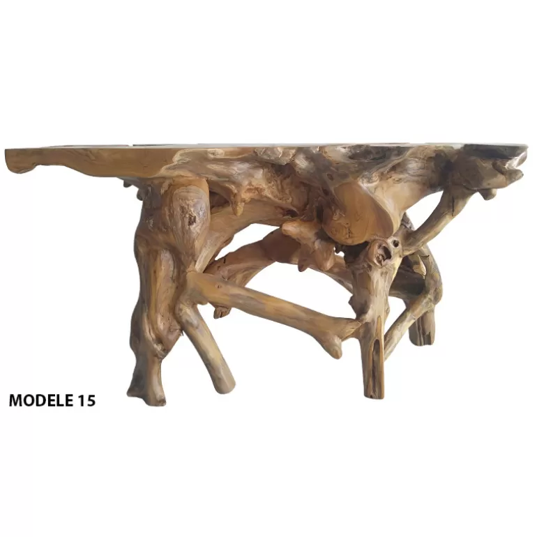 Console en racine naturelle - Bali 160cm<Meubles Moss Cheap