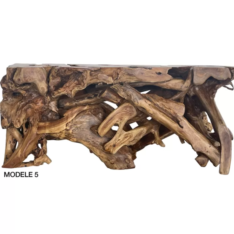 Console en racine naturelle - Bali 160cm<Meubles Moss Cheap