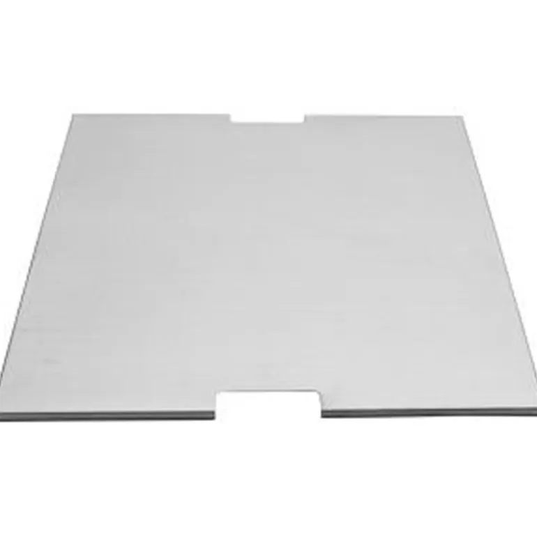 Couvercle en acier inoxydable carré pour brasero gaz Segovia<Meubles Moss Flash Sale
