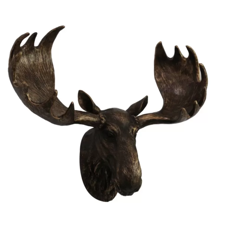 Elk - Statue design tête d'élan<Meubles Moss Hot