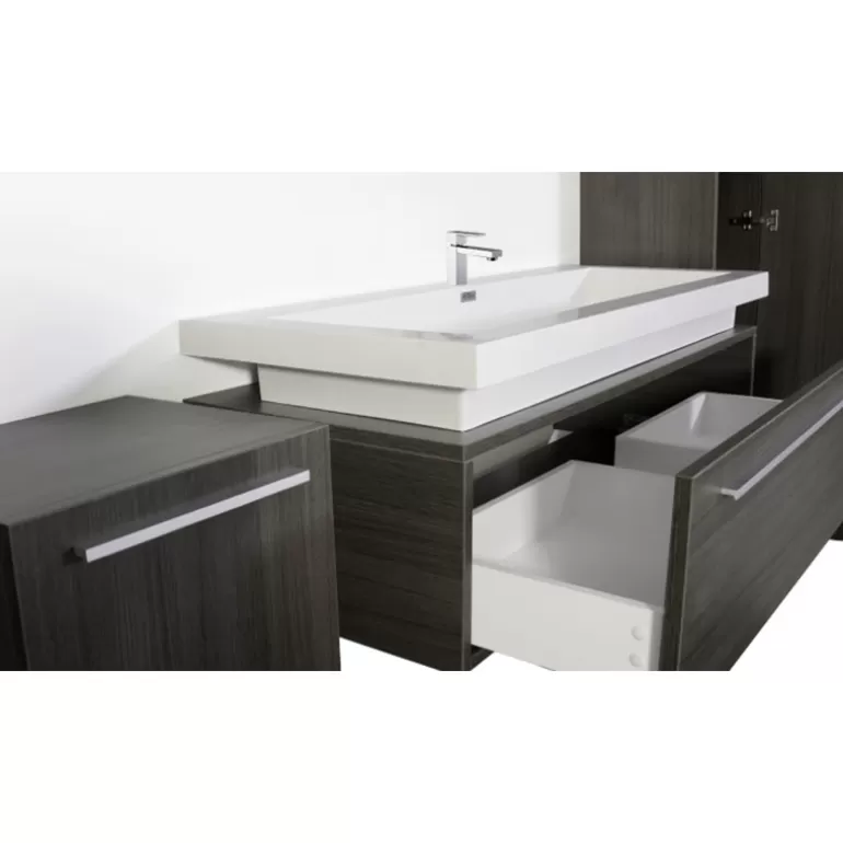 Ensemble de meubles de salle de bain avec grande vasque - Sicily<Meubles Moss Cheap