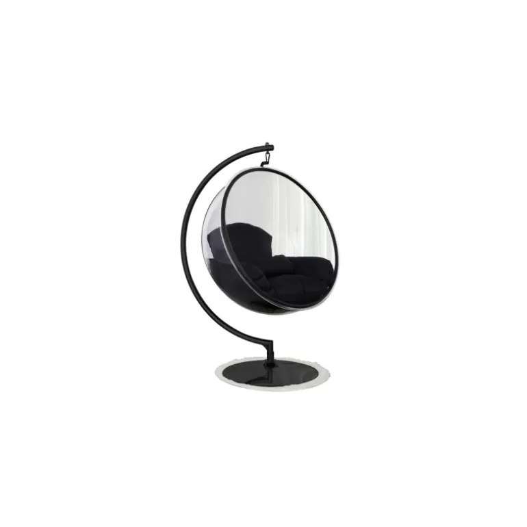 Fauteuil boule suspendu en métal avec coussin - Sumba<Meubles Moss New