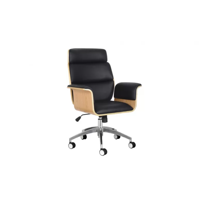 Fauteuil de bureau à roulettes - Cassel<Meubles Moss Cheap