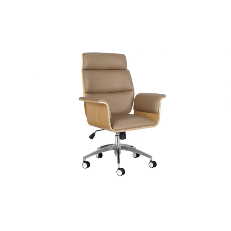 Fauteuil de bureau à roulettes - Cassel<Meubles Moss Best