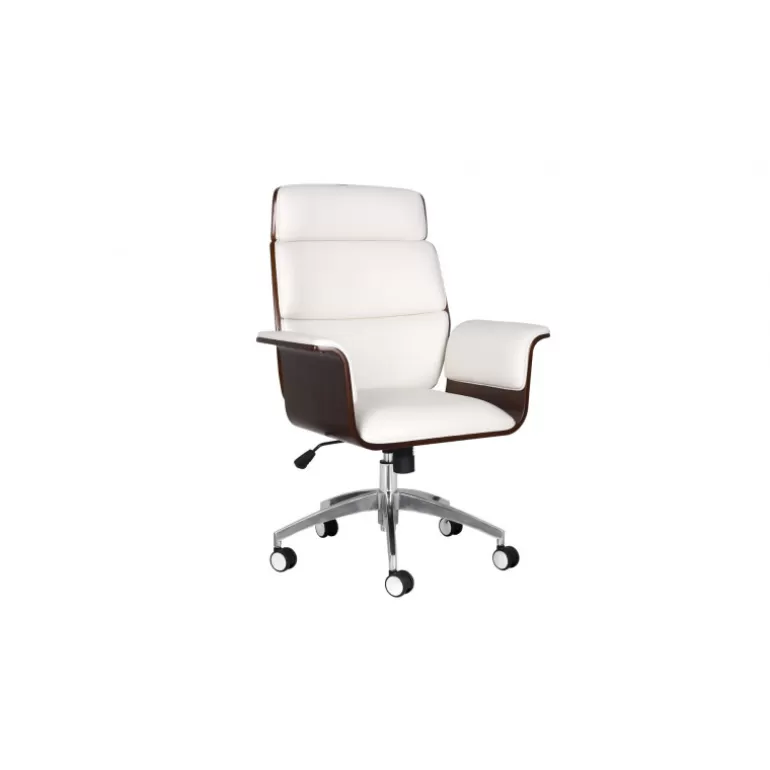 Fauteuil de bureau à roulettes - Cassel<Meubles Moss Best Sale