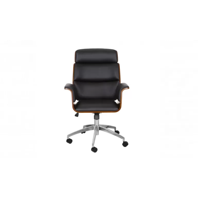 Fauteuil de bureau à roulettes - Cassel<Meubles Moss Fashion