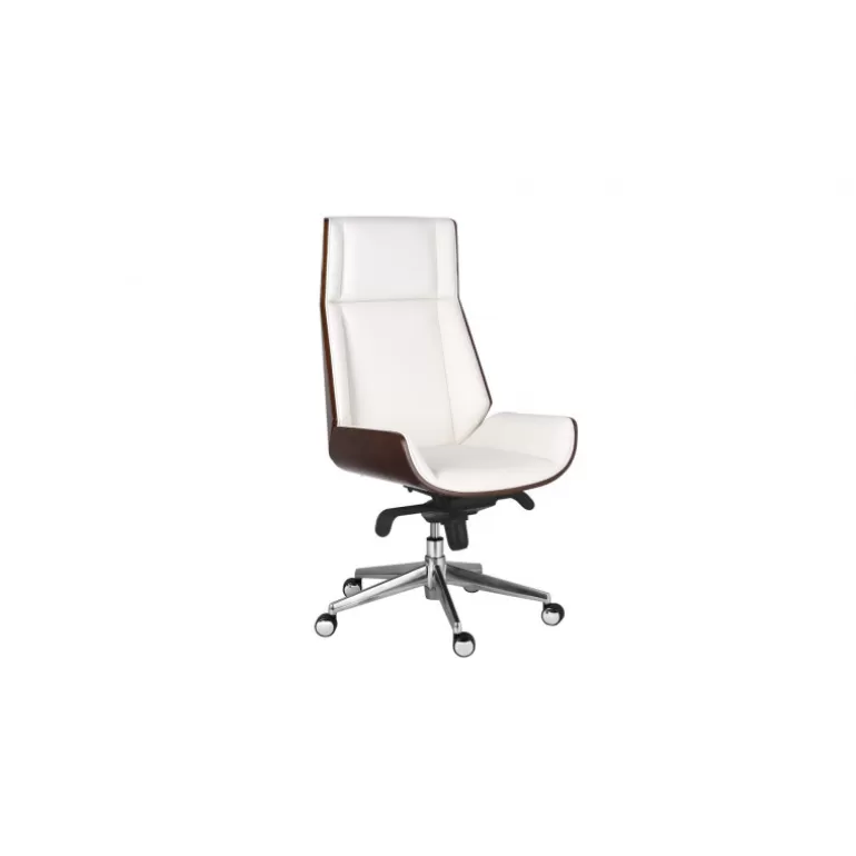 Fauteuil de bureau à roulettes - Hanovre<Meubles Moss Outlet