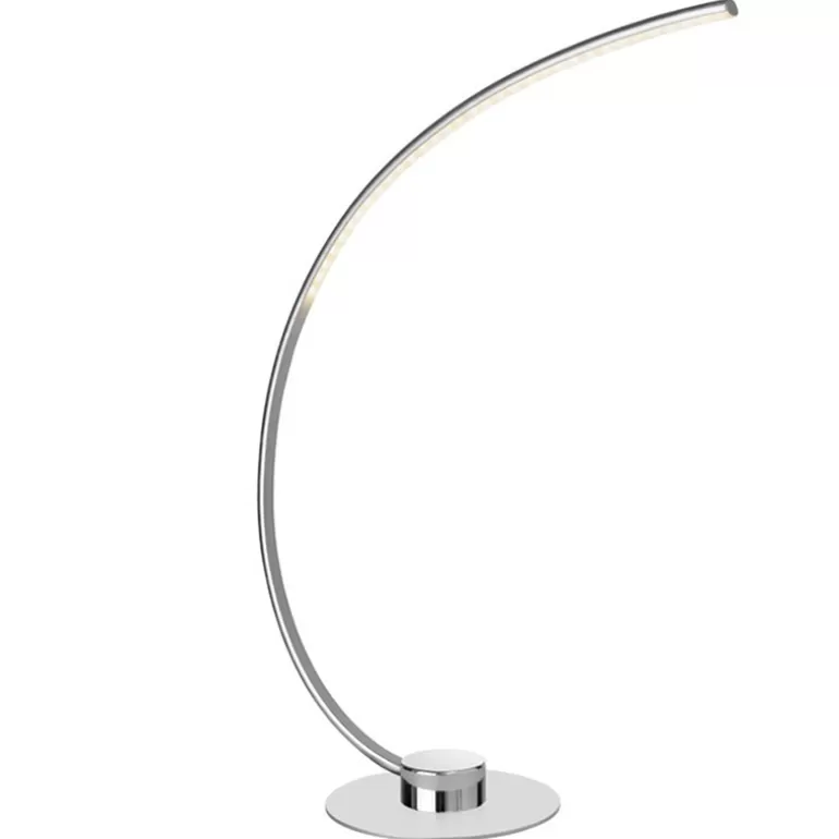 Lampe de table led aluminium - Curveled<Meubles Moss Hot