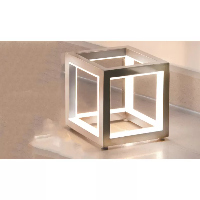Lampe led cube à poser design de Sompex - Delux<Meubles Moss Outlet