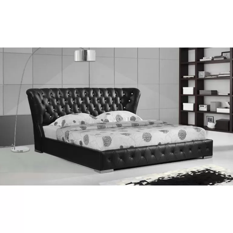 Lit capitonné de style baroque - Sonno<Meubles Moss Store