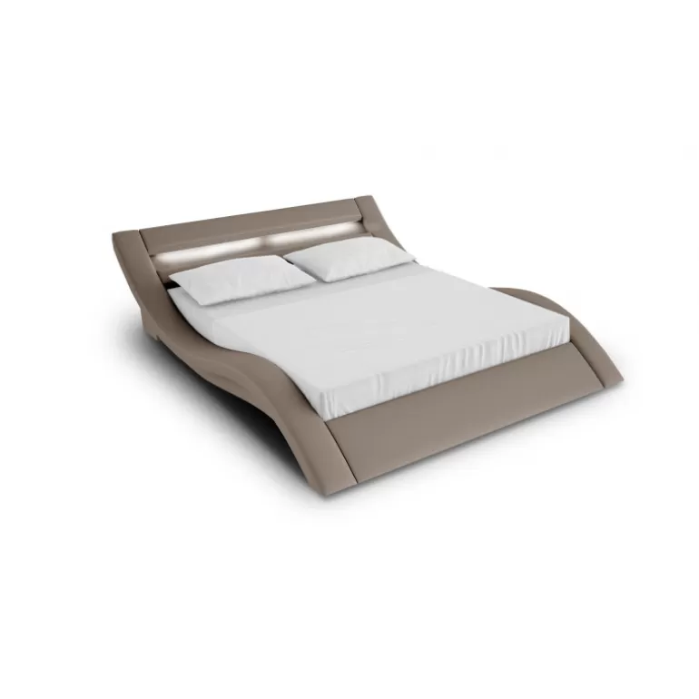 Lit design avec éclairage - Cirros<Meubles Moss Flash Sale