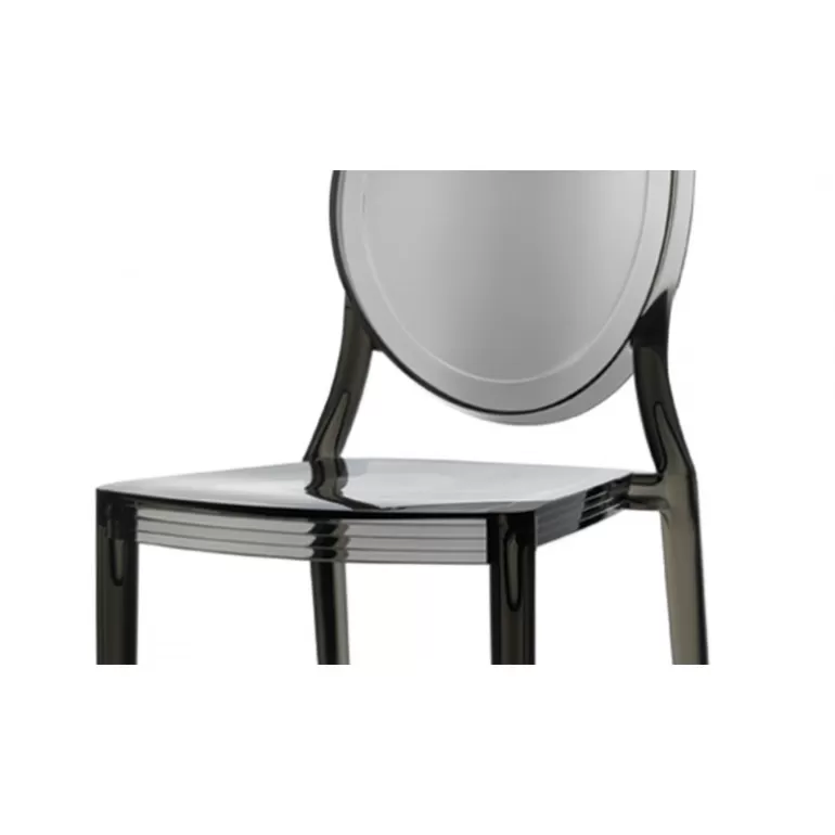 Lot de 2 chaises transparente intérieur/exterieur - Magwa<Meubles Moss Flash Sale