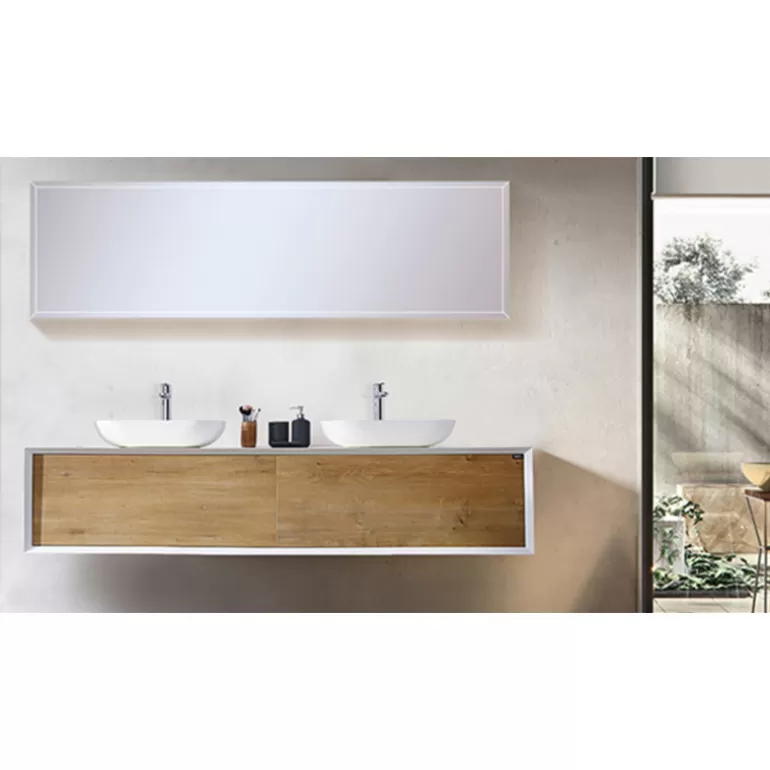 Meuble de salle de bain double vasque - Fiona 180cm<Meubles Moss Shop