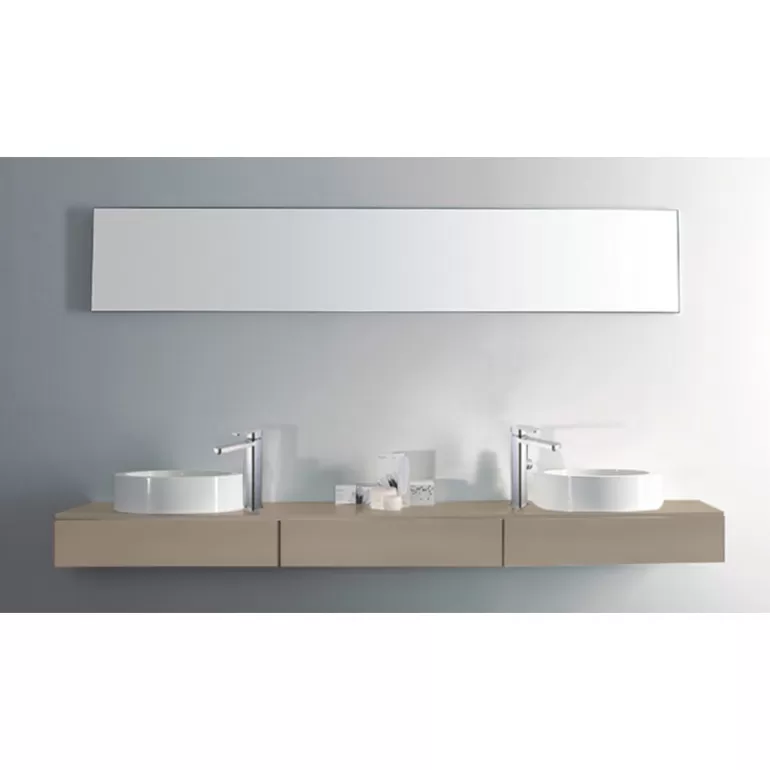 Meuble de salle de bain double vasque - Veneto 225cm<Meubles Moss Best