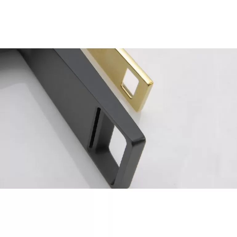 Meuble de salle de bain effet vasque noire - Edi 120cm<Meubles Moss Fashion