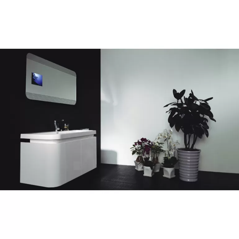 Meuble de salle de bain et miroir lumineux - Cacciari 120cm<Meubles Moss Cheap