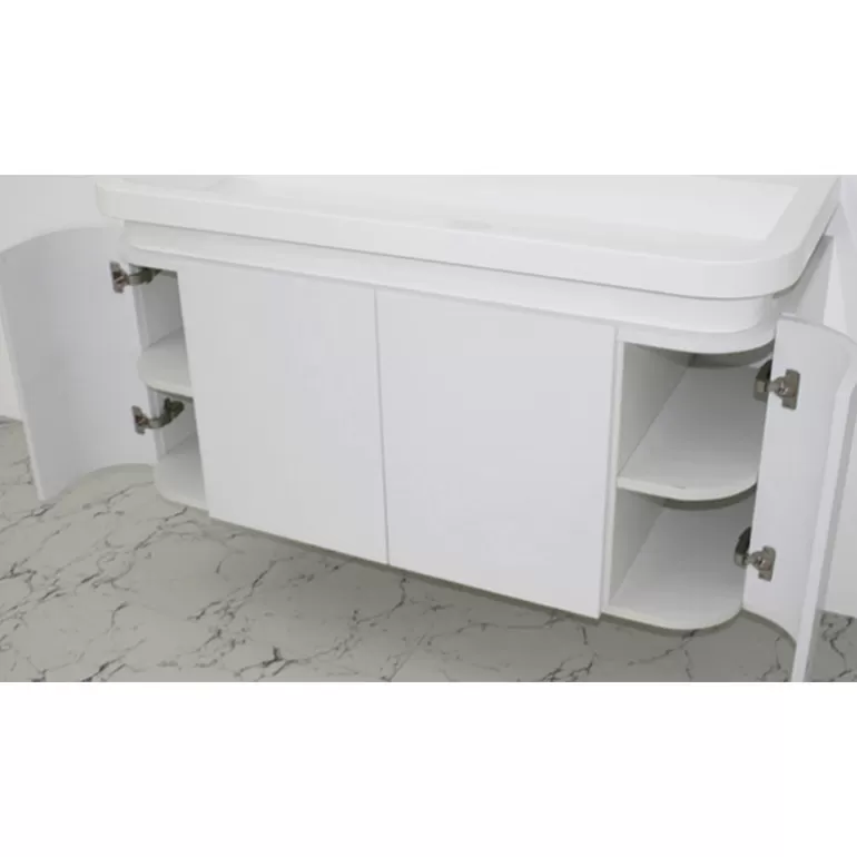Meuble de salle de bain et miroir lumineux - Cacciari 120cm<Meubles Moss Cheap