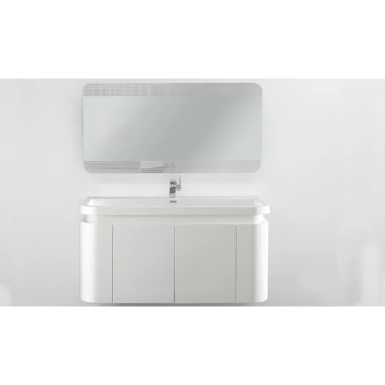 Meuble de salle de bain et miroir lumineux - Cacciari 120cm<Meubles Moss Cheap