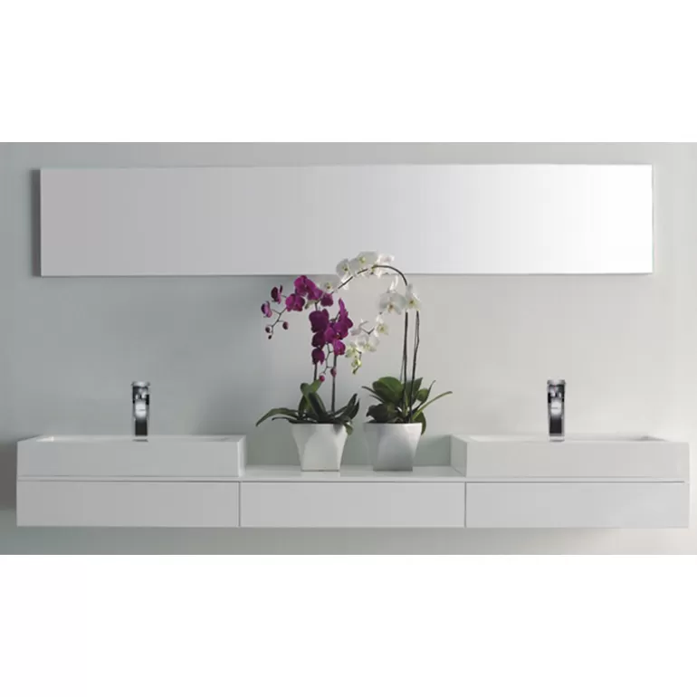 Meuble salle de bain double vasque - Belladonna 225cm<Meubles Moss Fashion