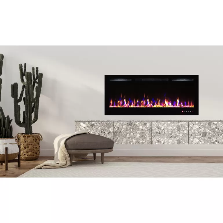 Meuble TV 4 portes design suspendu ou sur pieds - Alex 200cm<Meubles Moss Online