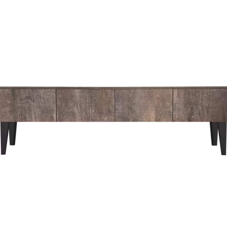 Meuble TV 4 portes design suspendu ou sur pieds - Alex 200cm<Meubles Moss Flash Sale