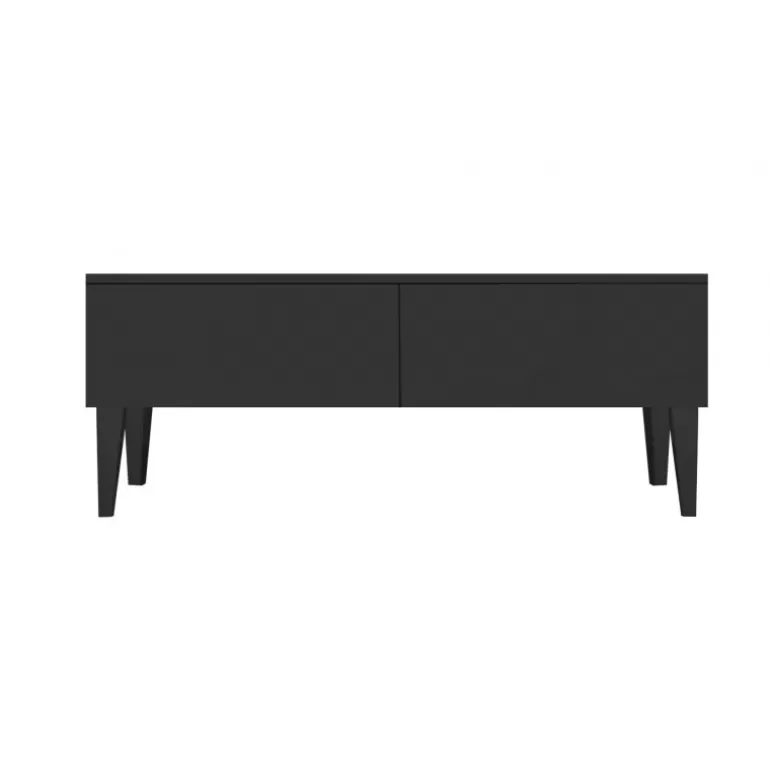 Meuble TV 2 tiroirs design mat suspendu ou sur pieds - Alex 140cm<Meubles Moss Best