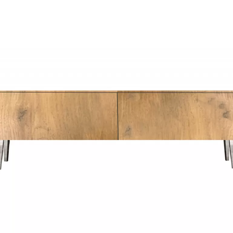 Meuble TV 2 tiroirs design suspendu ou sur pieds - Alex 140cm<Meubles Moss Clearance