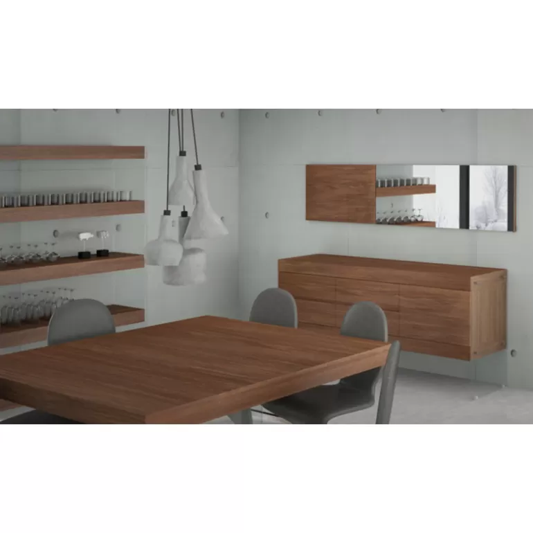 Miroir contemporain couleur mat - Crystalline 160cm<Meubles Moss Cheap