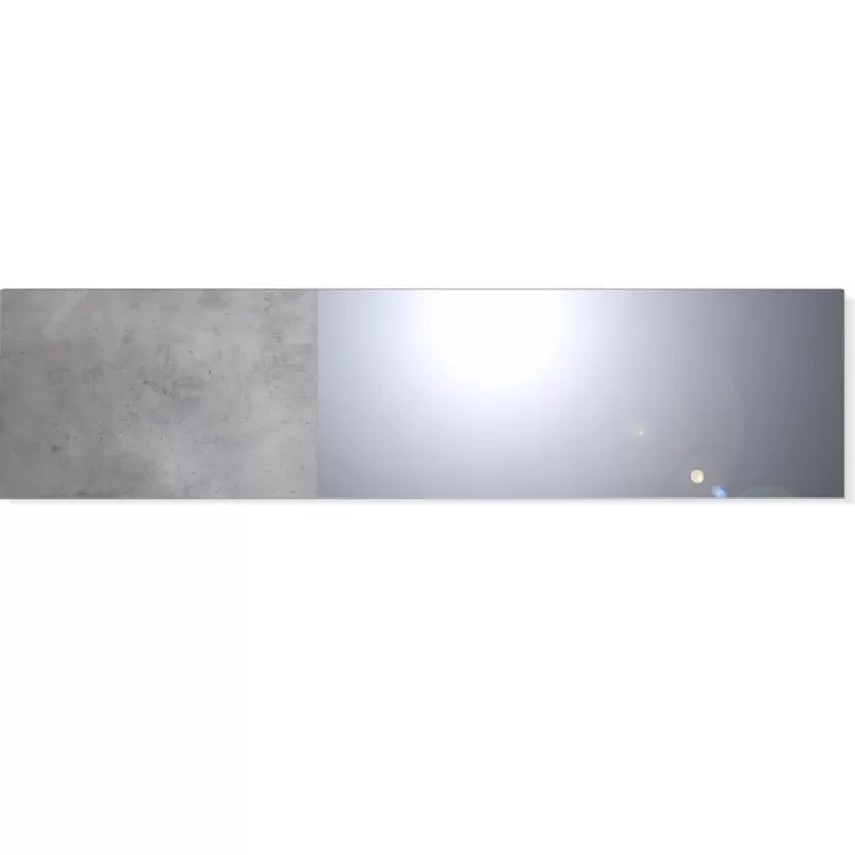 Miroir contemporain effet béton - Crystalline 160cm<Meubles Moss Cheap