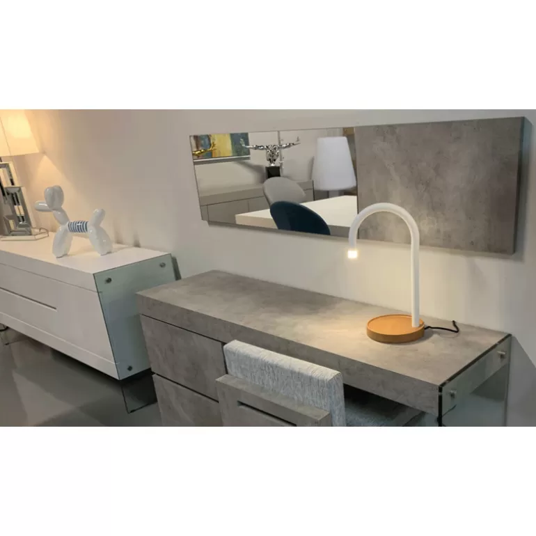 Miroir contemporain effet béton - Crystalline 160cm<Meubles Moss Cheap