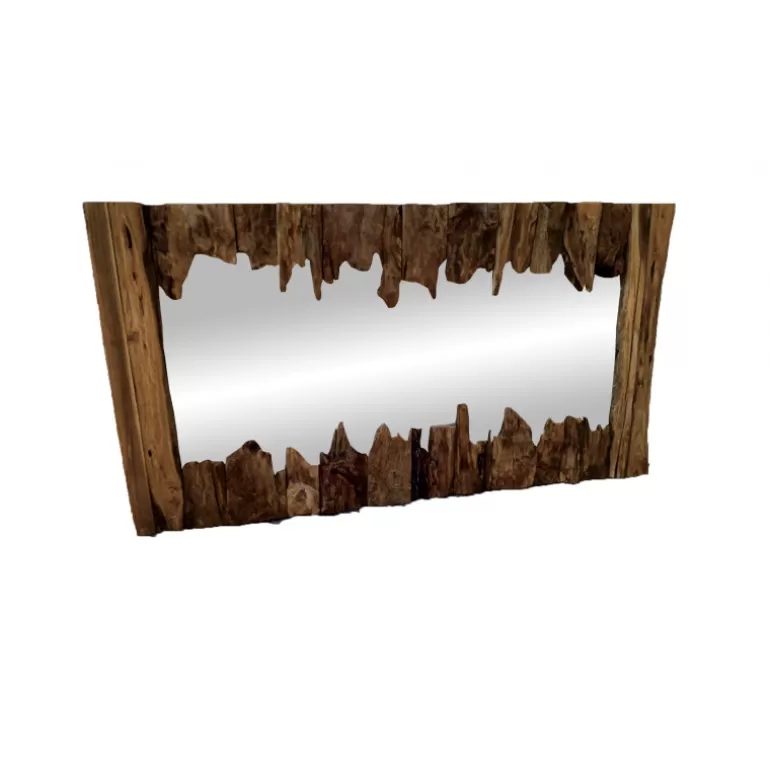 Miroir naturel cadre bois - Lana 130cm<Meubles Moss Flash Sale